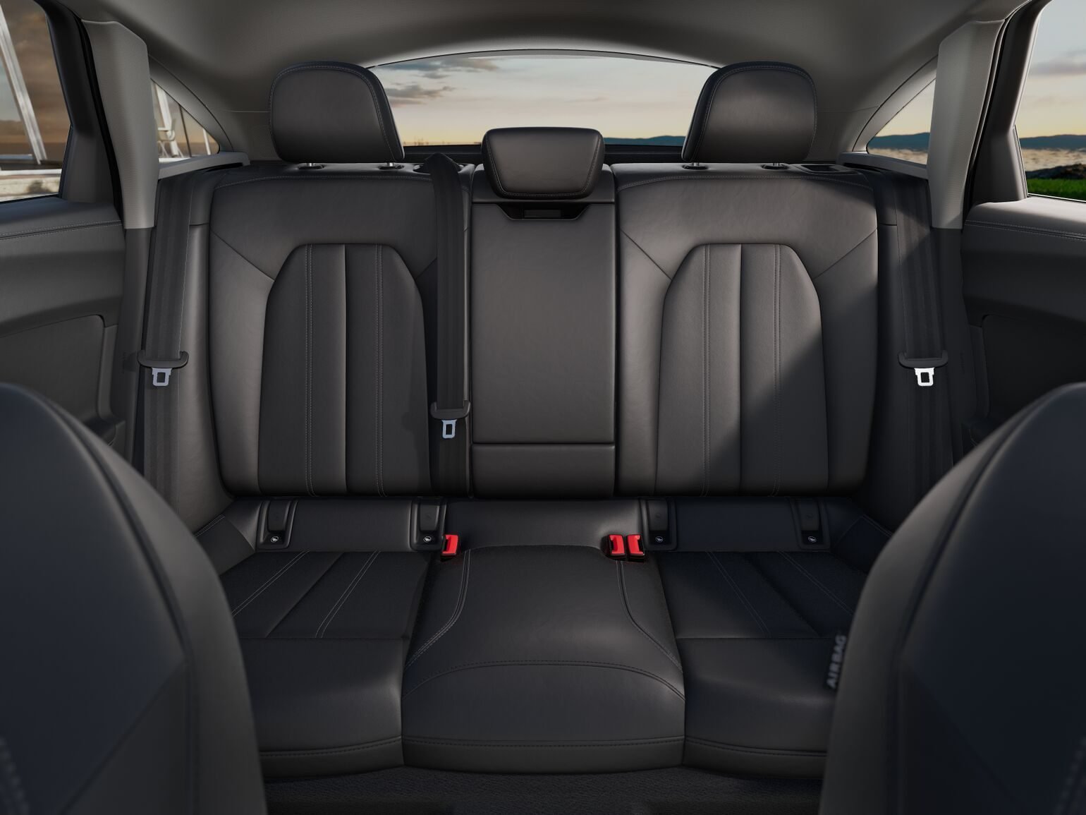Banquette arrière de l'Audi A5